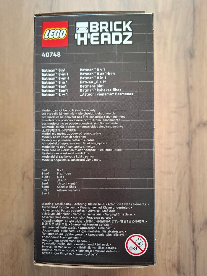 LEGO BrickHeadz™ Batman™ 40748 - Figurine de Batman™ 8-en-1 - photo numéro 2