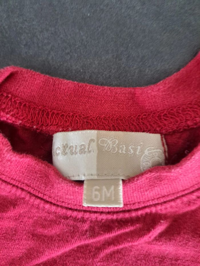 sous pull fushia manches longues - photo numéro 2