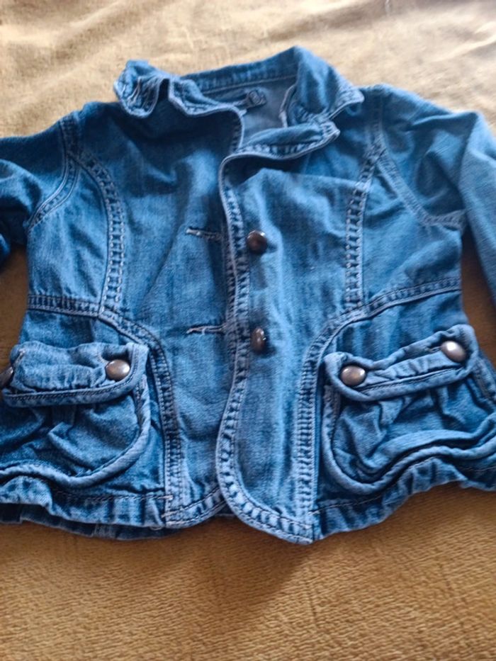 Veste en jean cintrée - photo numéro 4