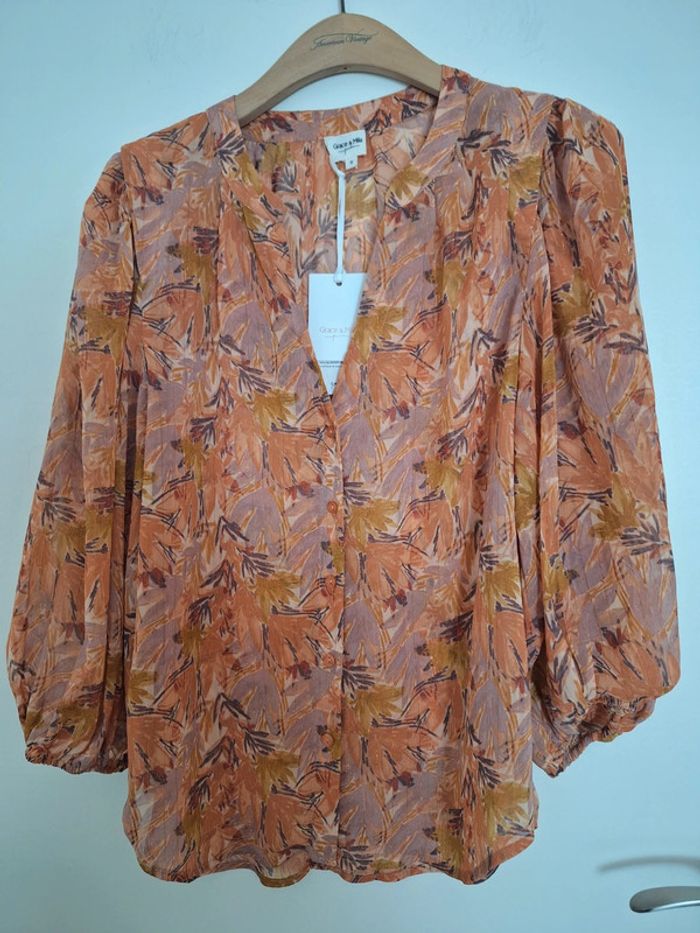 🌿 Blouse à motif fleuri Grace & Mila 🌿 - photo numéro 2