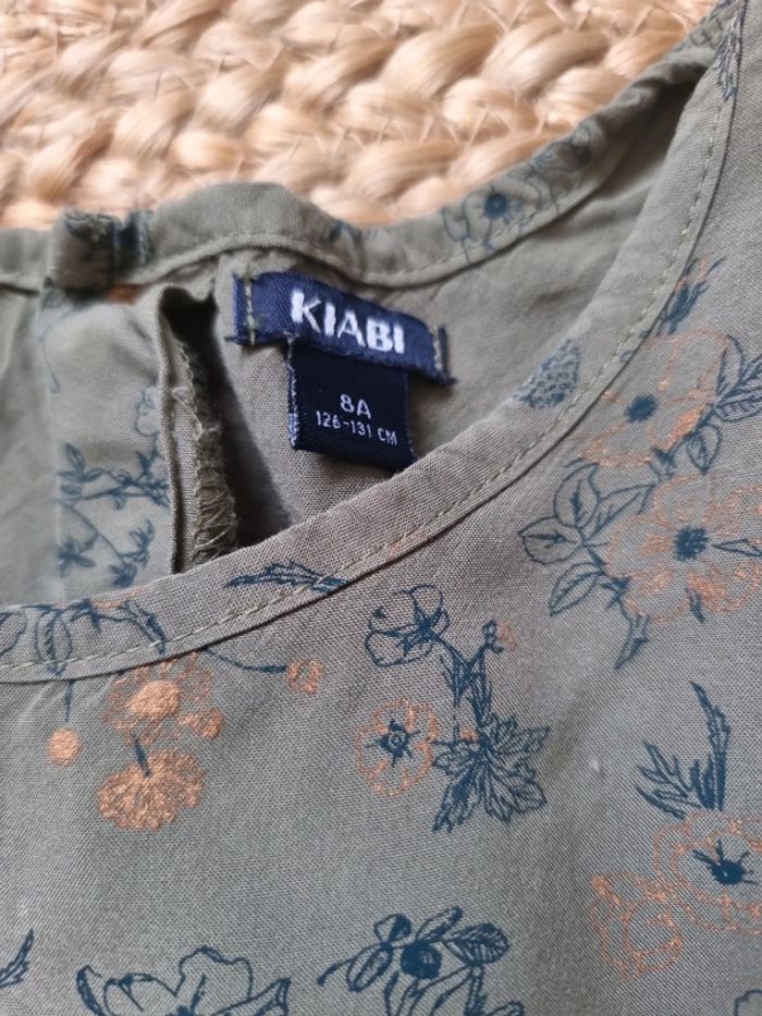 Robe kaki kiabi 8 ans - photo numéro 2