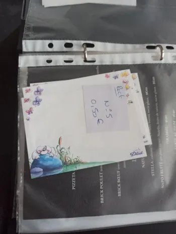 Feuille Diddl rectangulaire 5 0,50€