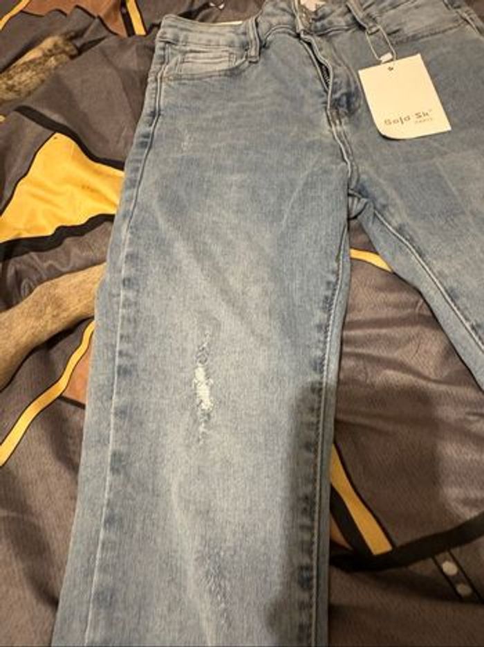 Jean bleu - photo numéro 4