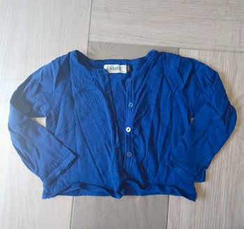 Gilet jean bourget 2 ans