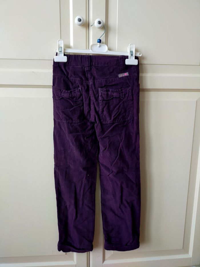 Pantalon velours taille 7 ans - photo numéro 2