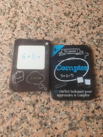 50 cartes ludiques pour apprendre à compter