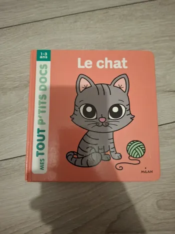 Livre mes tout ptit doc : le chat