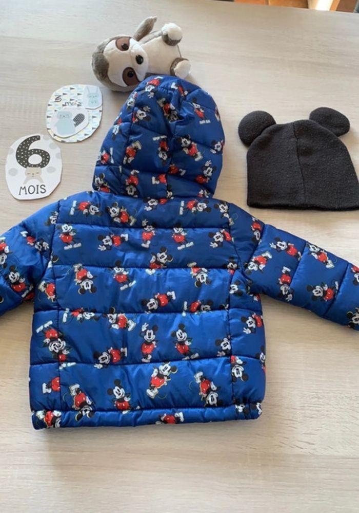 Manteau mickey et son bonnet - photo numéro 6