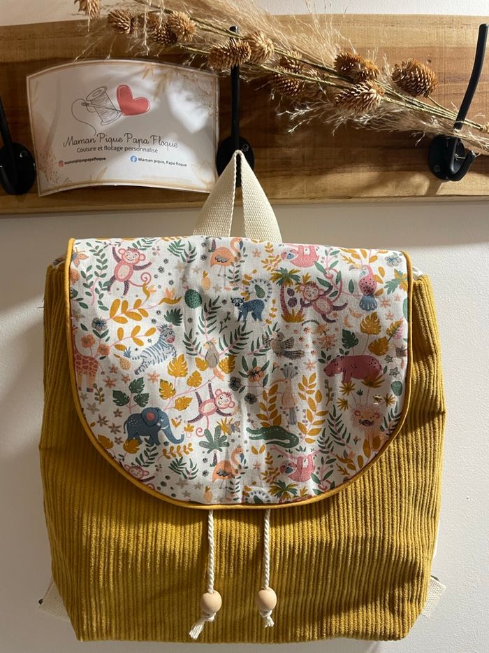 Sac à dos enfants fait main