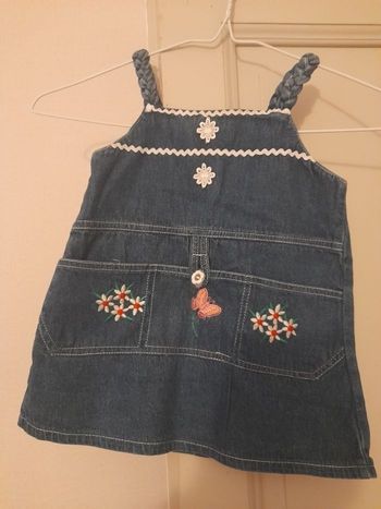 Robe jeans fille 