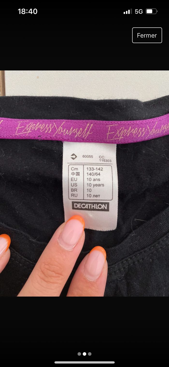 Teeshirt fille - photo numéro 3