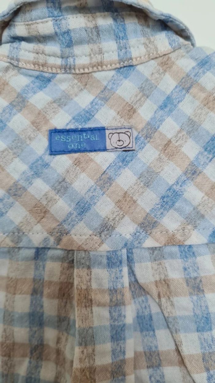 Chemise d'été manches courtes garçons 4-5 ans - photo numéro 10