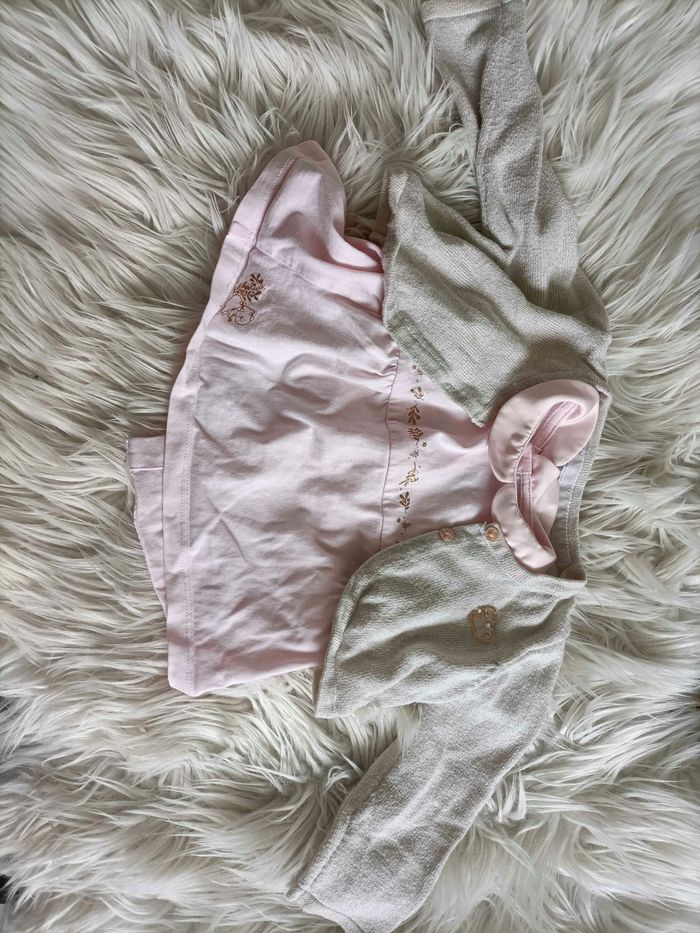 Ensemble blouse et Gilet 9 mois SERGENT MAJOR