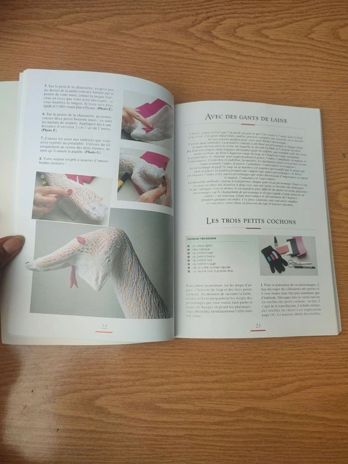Livre marionnettes et poupée animée a fabriquer sois-meme - photo numéro 10