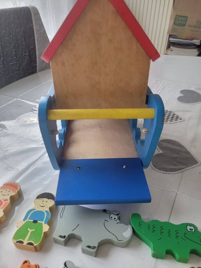 Bateau en bois arche de noe avec animaux playtive - photo numéro 3