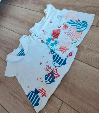 Lot de t shirt 6 mois