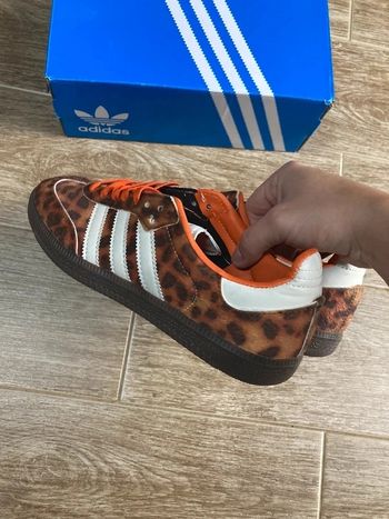 Adidas Samba OG Leopard Brown 38.5