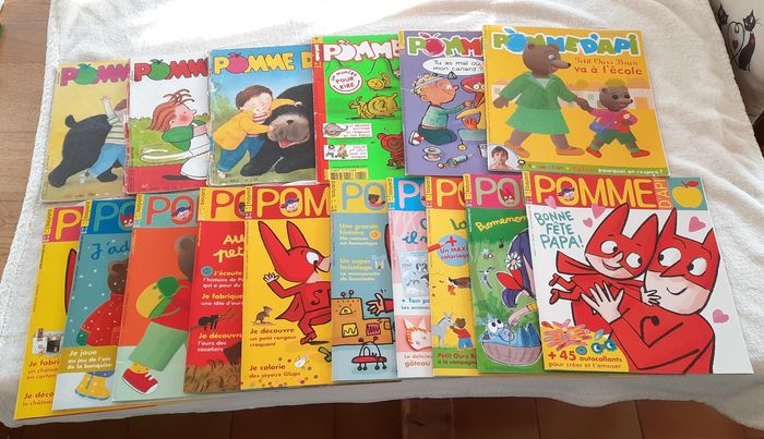 Gros lot de magazine Pomme d'api