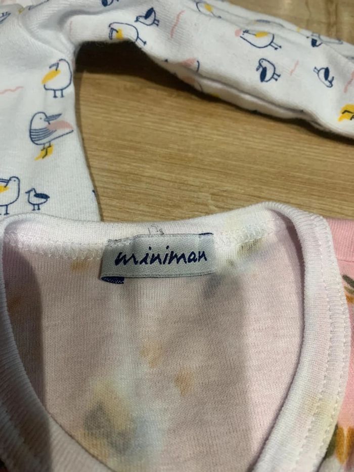 Lot 2 pyjamas 6mois - photo numéro 2