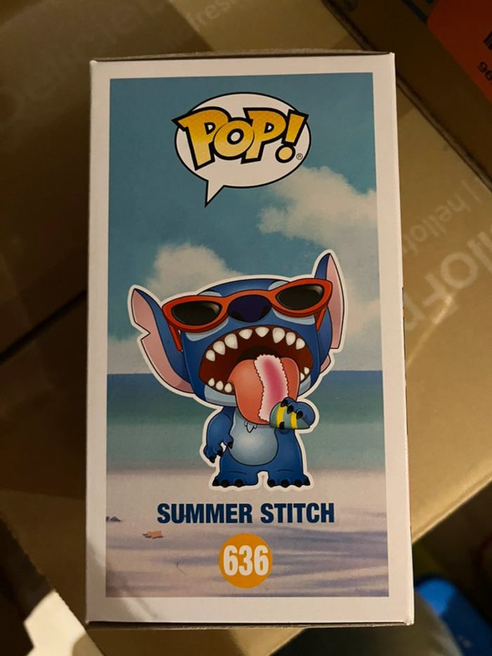 Funko Pop Summer Stitch - Disney - photo numéro 4