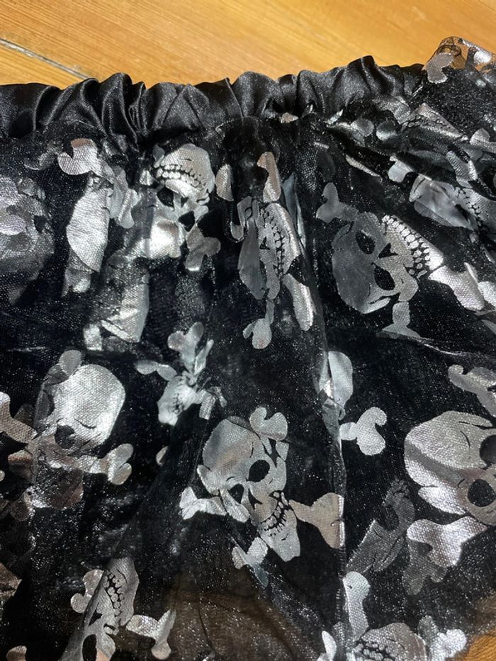 Jupon Halloween tête de mort 2/3 ans - photo numéro 2