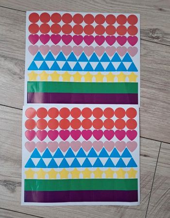 Gommettes formes et couleurs