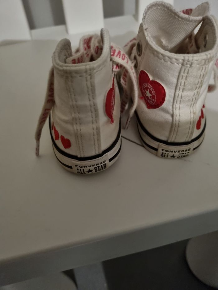 Converse blanche - photo numéro 2