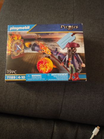 Playmobil 71189 - Pirate et canon de feu