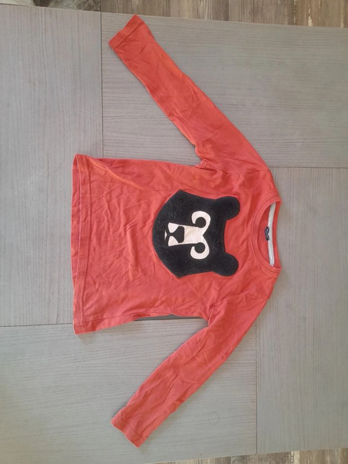 Lot de 2 tee-shirt manche longue jumeaux - photo numéro 3