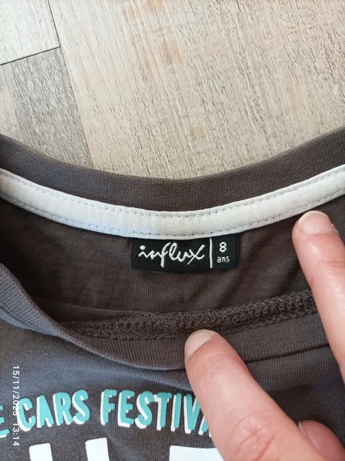 Lot 3 t-shirts manches longues 8 ans - photo numéro 5