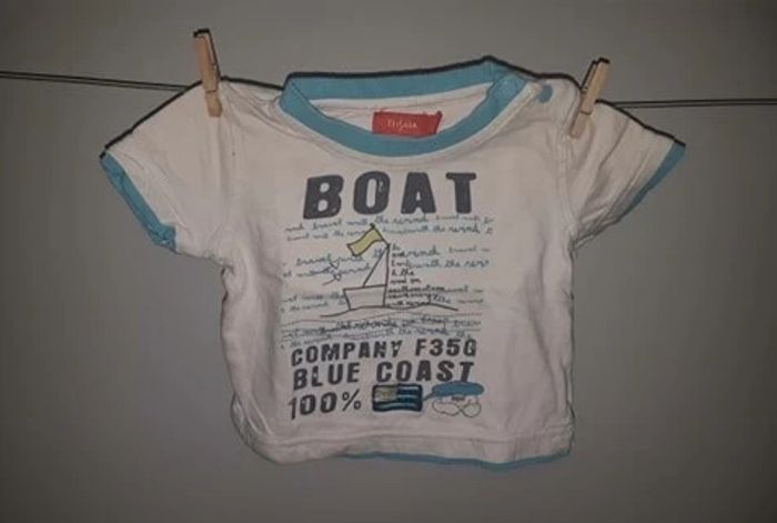 Tee Shirt 6 mois Tissaia