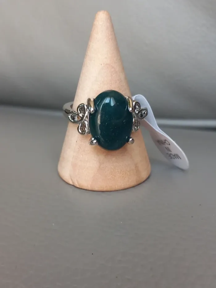 Bague en pierre naturelle taille 55 - photo numéro 6