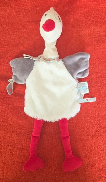 Doudou marionnette cigogne Dandy Nopnop - Kaloo