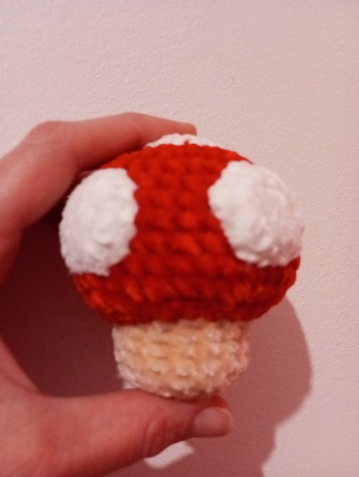 Champignon Mario au crochet - photo numéro 2