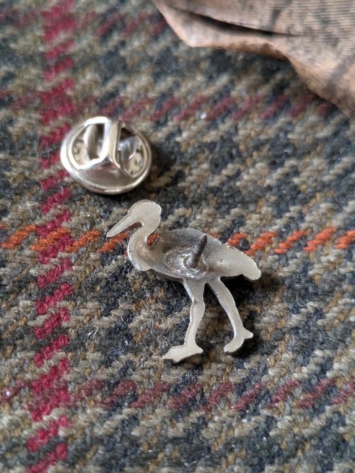 Petit pin's métal Cigogne Alsace - photo numéro 3