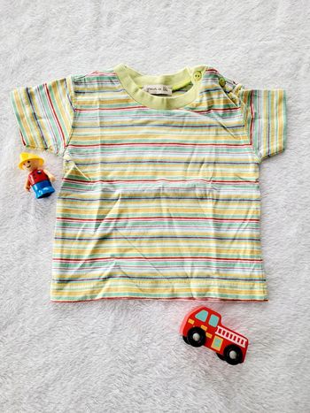 Tee-shirt rayures colorés