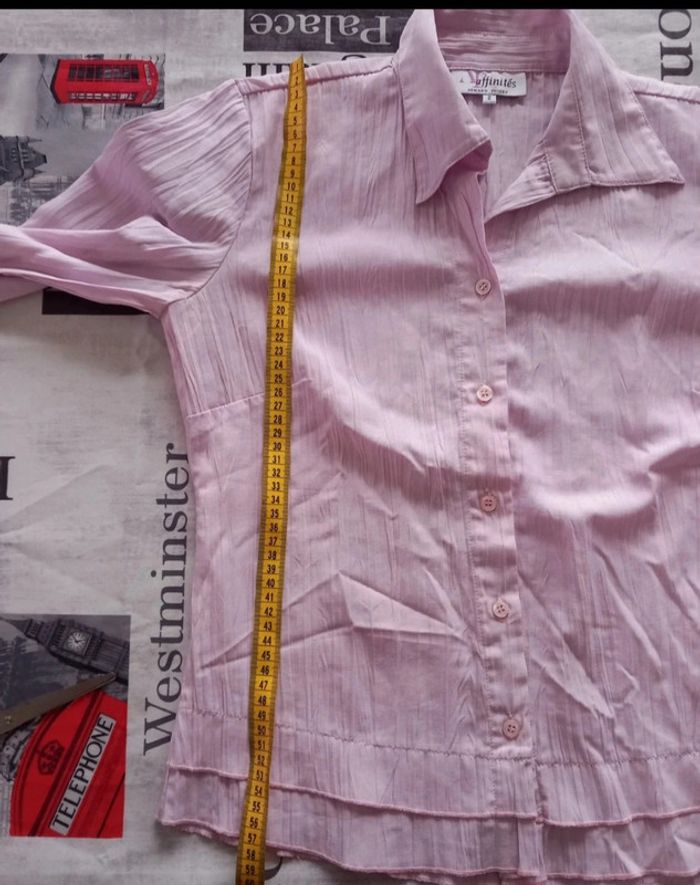 Chemisier manches longues femme taille 38 - photo numéro 6