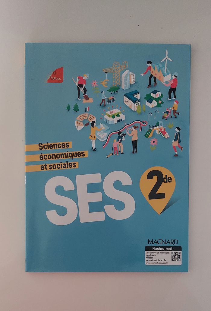 Sciences économiques et sociales 2de  - Manuel élève