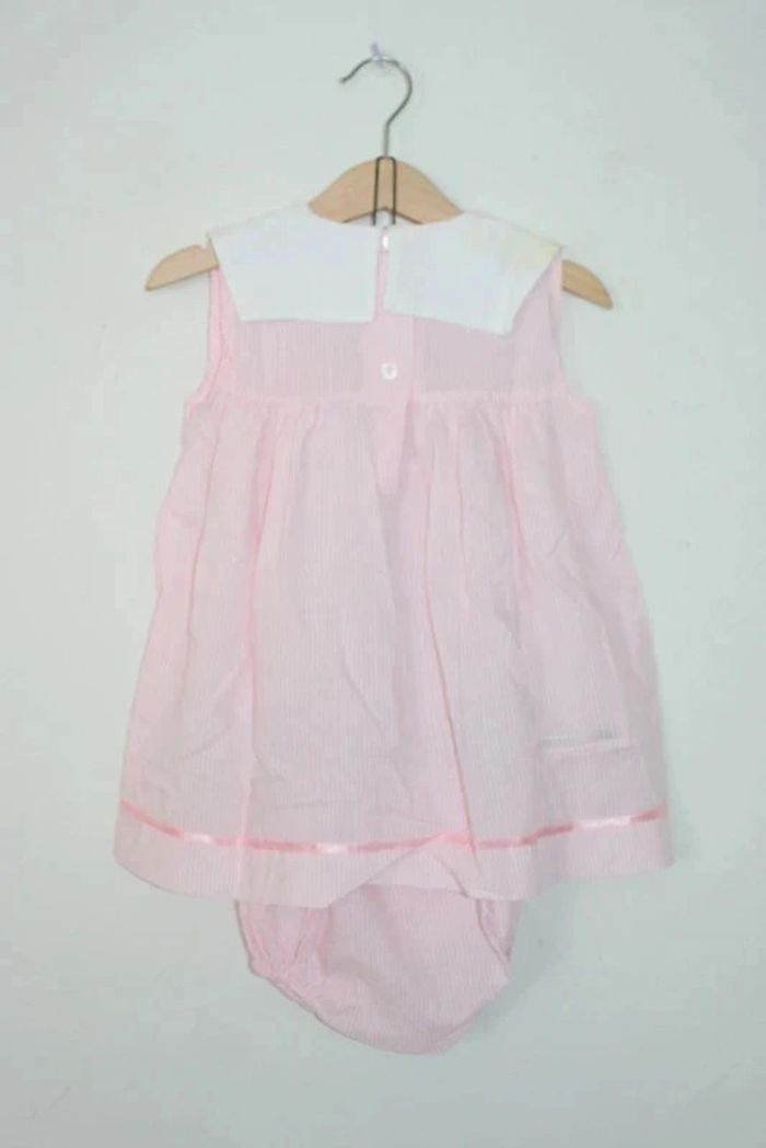 Ensemble robe légère + culotte rayé rose/blanc 2a - photo numéro 5