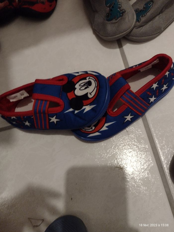 Chaussons mickey