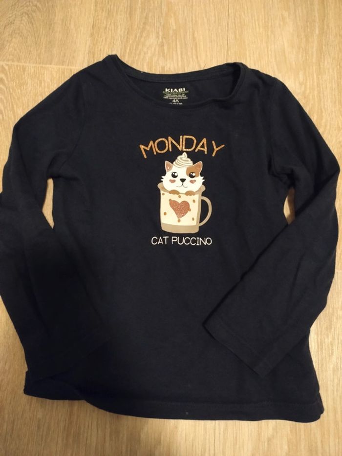 Tee-shirt chat 🐱 cat Puccino Kiabi