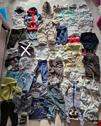 Gros lot 6 mois hiver garçon