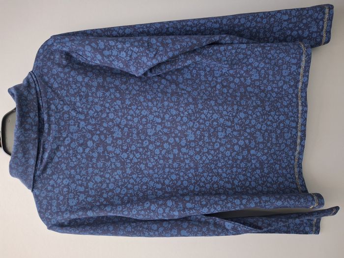 T-shirt col roulé bleu-10ans - photo numéro 3