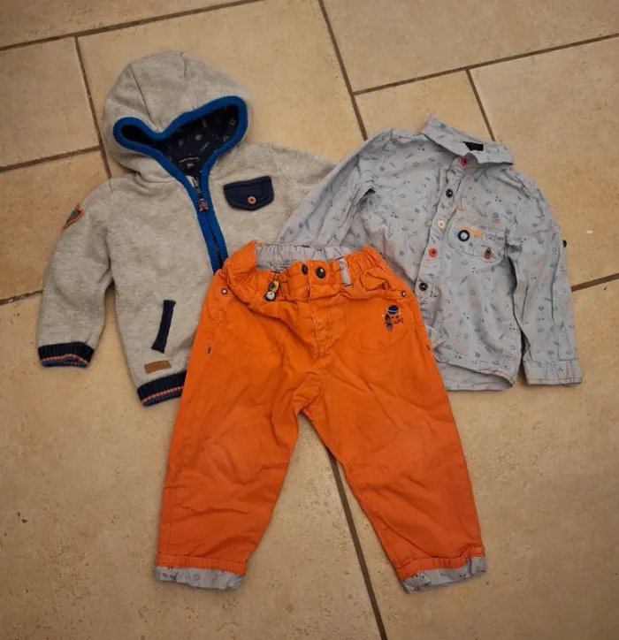 Ensemble Sergent Major 18 mois