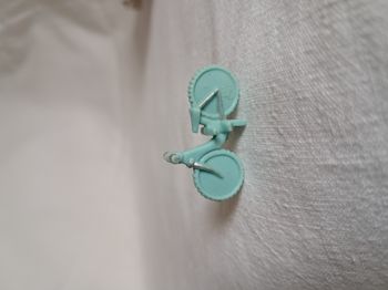 Vélo vert pour van Polly pocket Bluebird 1994