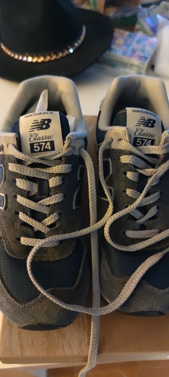 Baskets New Balance classic 574, pointure 37 - photo numéro 5