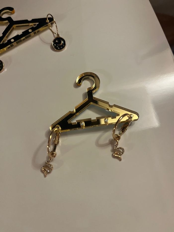 2 paires de boucles d’oreilles mango - photo numéro 3
