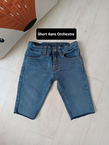 Short jean 4ans Orchestra 