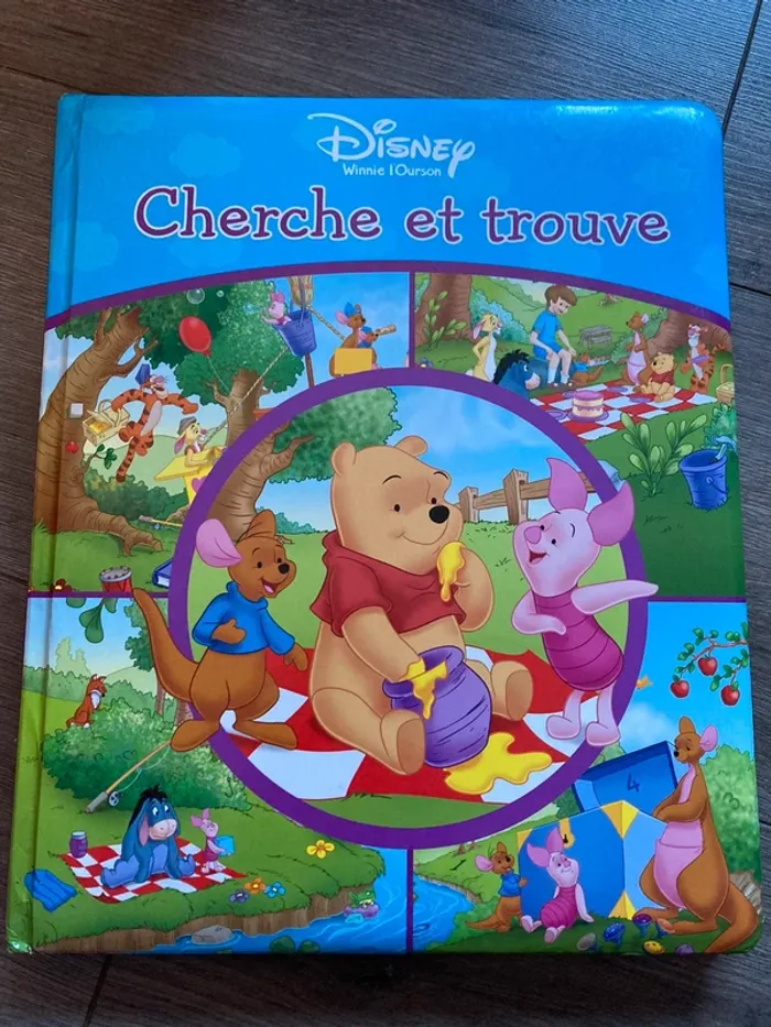 Livre Disney Cherche et trouve Winnie
