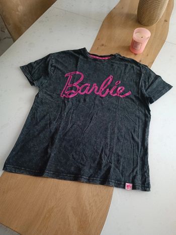 Tee short fille barbie